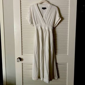 Hatch Maternity The Carolina Dress - White - 100% cotton - Size 2-4 Small